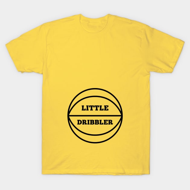 Little Dribbler Basketball Maternity T-Shirt by PodDesignShop